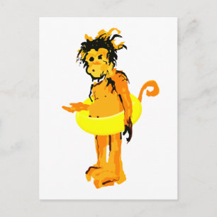 Carte Postale singe