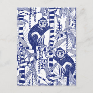 Carte Postale Singe dans la jungle