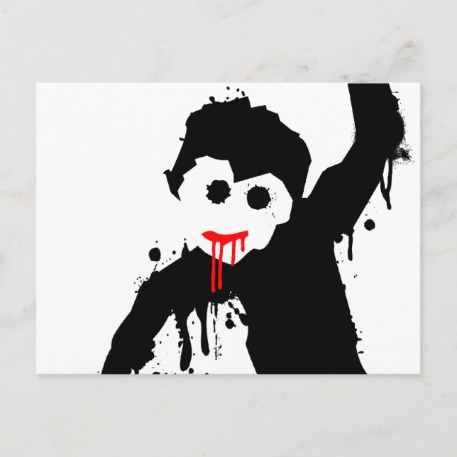 Carte Postale singe dripz (Devant)