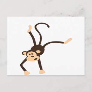 Carte Postale Singe volant