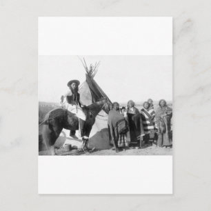 Carte Postale Sioux Lakota : 1891
