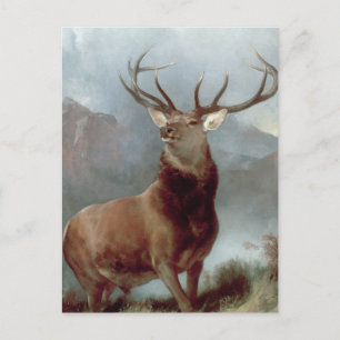 Carte Postale Sir Edwin Landseer   Monarque du Glen, 1851