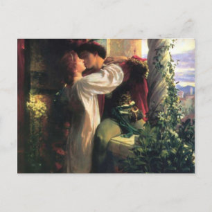 Carte Postale Sir Frank Dicksee, Romeo et Juliet Postcard