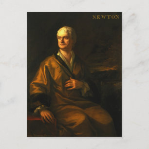 Carte Postale Sir Isaac Newton, 1710
