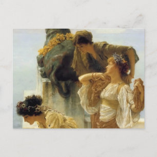 Carte Postale Sir Lawrence Alma-Tadema Un Coin De Vantage