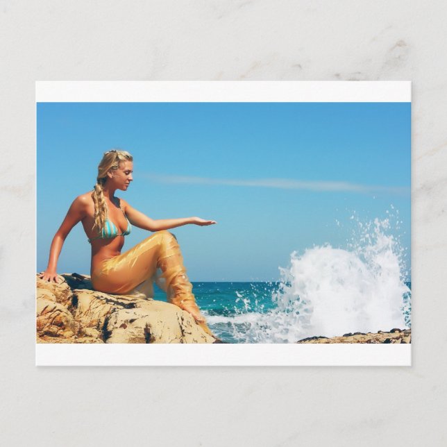 Carte Postale Sirène (Devant)