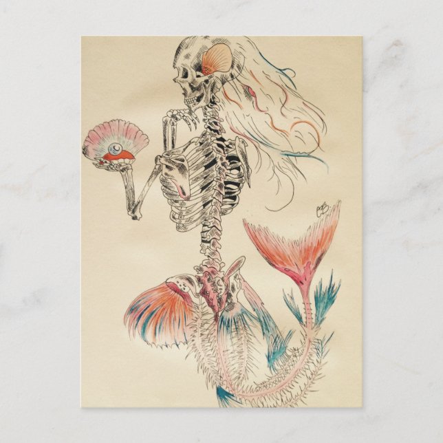 Carte Postale Sirène (Devant)