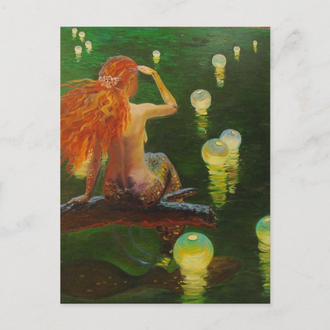 Carte Postale Sirène (Devant)