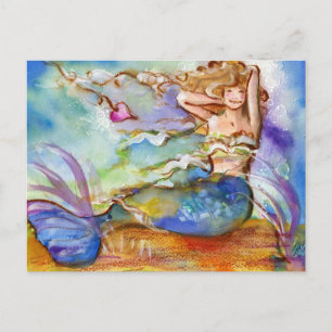 Carte Postale Sirène cardiaque