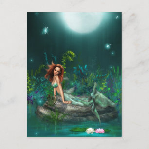 Carte Postale Sirène d'Adventurine