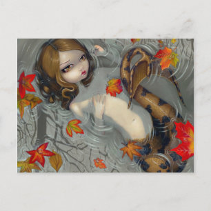 Carte postale "Sirène d'automne"