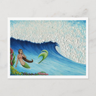 Carte Postale Sirène du Paradis hawaïen