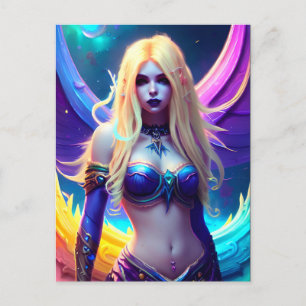 Carte postale Sirène Imaginaire