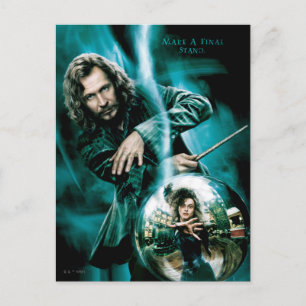 Carte Postale Sirius Black et Bellatrix Lestrange