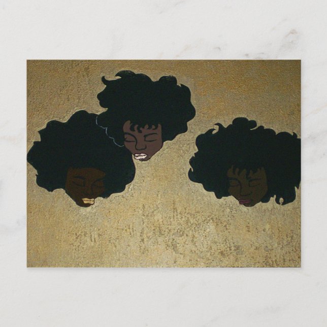 Carte Postale Sistas du Kenya Verrett (Devant)