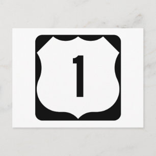 CARTE POSTALE SITE DE LA ROUTE 1