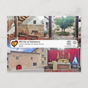 Carte Postale Site du patrimoine mondial de l'UNESCO - Casa-Conv