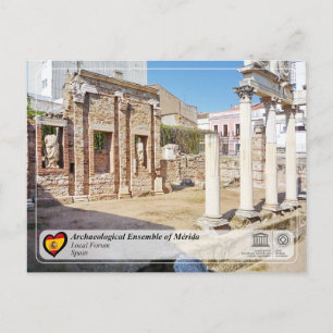 Carte Postale Site du patrimoine mondial de l'UNESCO - Mérida - 