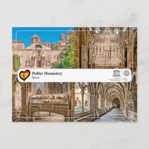 Carte Postale Site du patrimoine mondial de l'UNESCO - Monastère