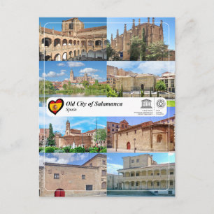 Carte Postale Site du patrimoine mondial de l'UNESCO - Vieille v
