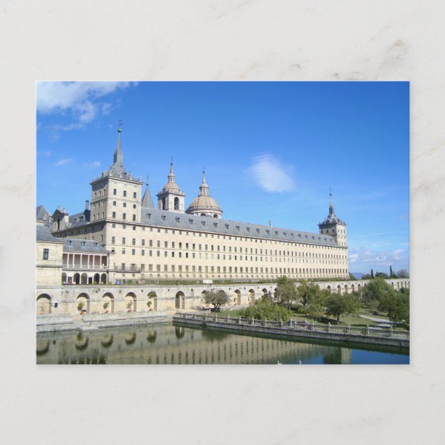 Carte Postale Site Royal de San Lorenzo de El Escorial, Espagne (Devant)