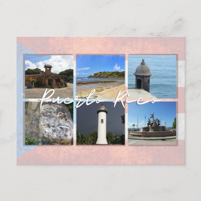 Carte Postale Sites de Porto Rico (Devant)