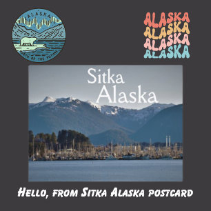 Carte Postale Sitka Alaska Travel