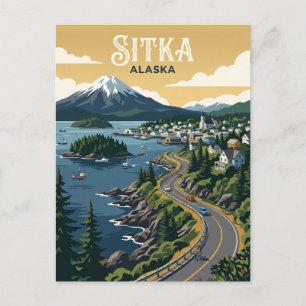Carte Postale Sitka États-Unis