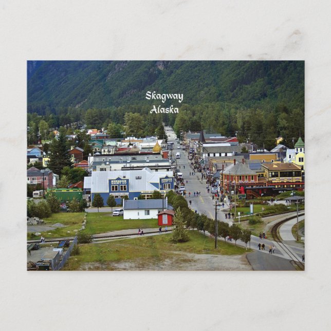 Carte Postale Skagway, Alaska (Devant)