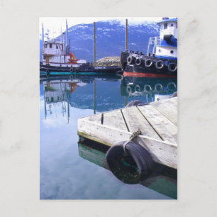 Carte Postale Skagway, Alaska Tugs