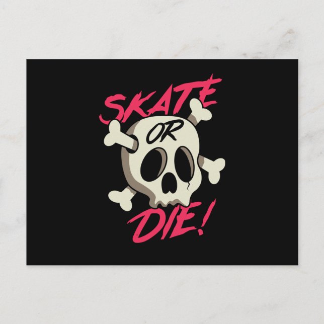 Carte Postale Skate (Devant)
