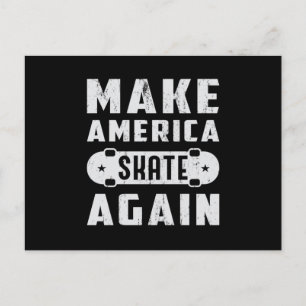 Carte Postale Skateboard Skateboarder Skateboard Cadeau