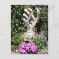 Skelethand - Gothique / Postkarte