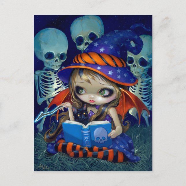 Carte postale "Skeleton Magic" (Devant)