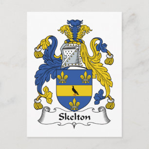 Carte Postale Skelton Family Crest
