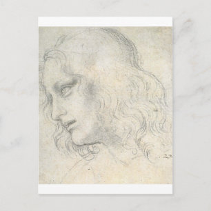 Carte Postale sketch for Leonardo da Vinci's Last supper..