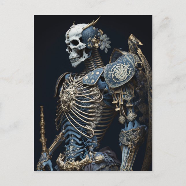 Carte postale Sketetal Warrior (Devant)