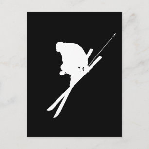 Carte Postale Ski libre