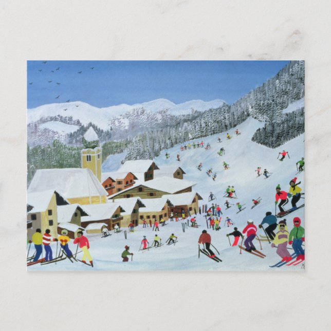 Carte Postale Ski Whizzz ! 1991 (Devant)