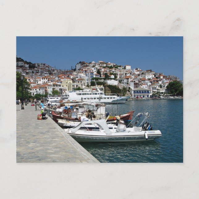 Carte postale Skopelos Town (Devant)
