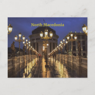 Carte Postale Skopje, Macédoine du Nord