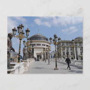Carte Postale Skopje, Macédoine du Nord