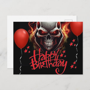 Carte Postale Skull