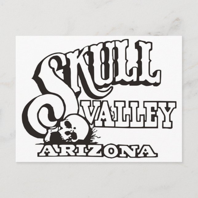 Carte postale Skull Valley, Arizona (Devant)