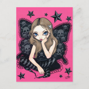 Carte postale "Skuls and Stars"