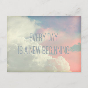 Carte postale Sky chaque jour