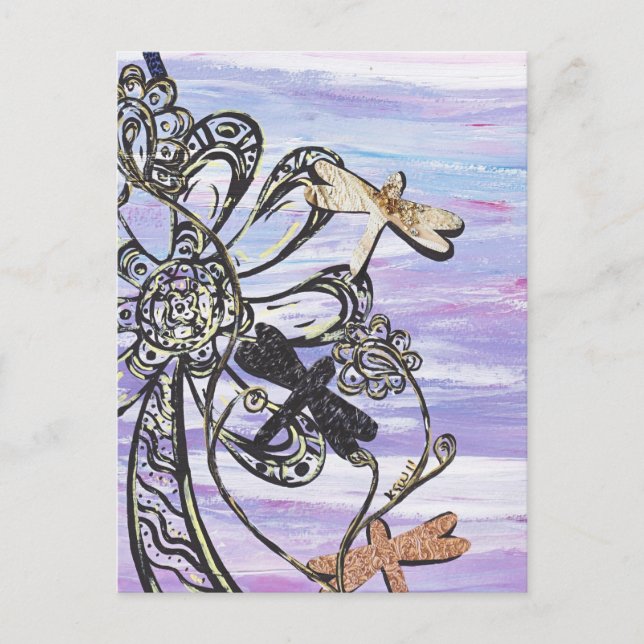 Carte postale Sky Dragonfly (Devant)