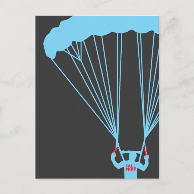 Carte Postale skydive suicide (Devant)