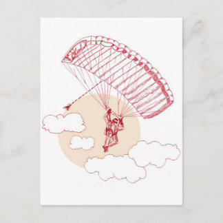 Carte Postale Skydiver
