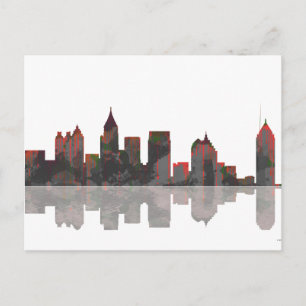 Carte Postale Skyline Atlanta Georgia